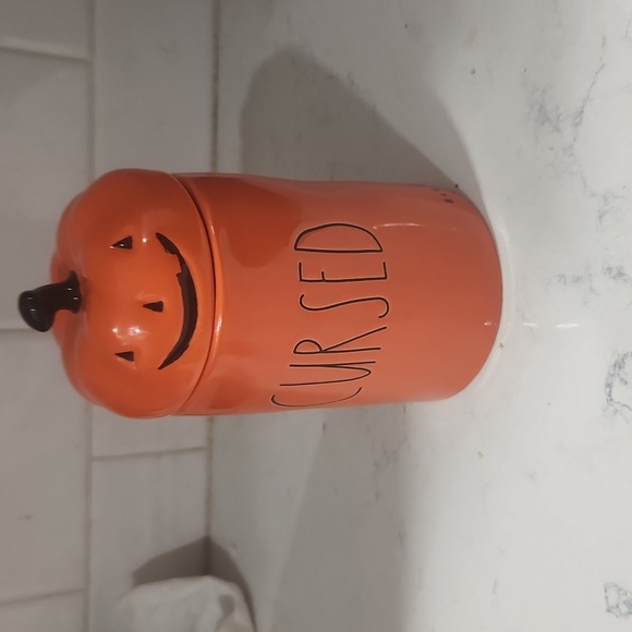 Rae Dunn Jar "CURSED" - Picture 2 of 5